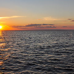 фото "Белое море на закате"