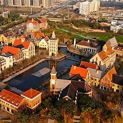 photo "This is a small European town in China"