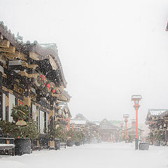 фото "Зима в японском стиле."