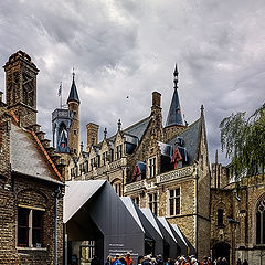 photo "At the Ticket Office of the Bruges Museums"