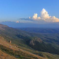 фото "Эльбрус в облаках"