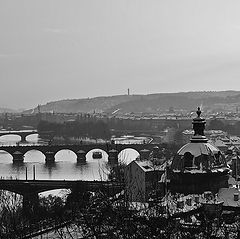 photo "Зимняя панорама Праги"