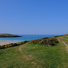 photo "Crantock beach pano."