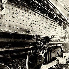 photo "Our Steam Locomotive, Rush Forward!"