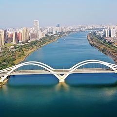 photo "river and bridge"