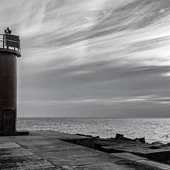 photo "Lighthouse on the Dam"