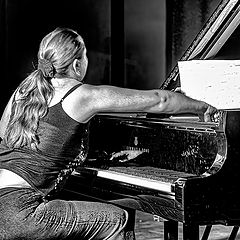 photo "Playing the Prepared Piano"