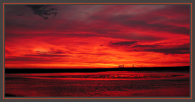 photo "Light o fire" tags: landscape, sunset