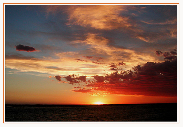 photo "Sunset in Bahia Blanca II" tags: landscape, sunset