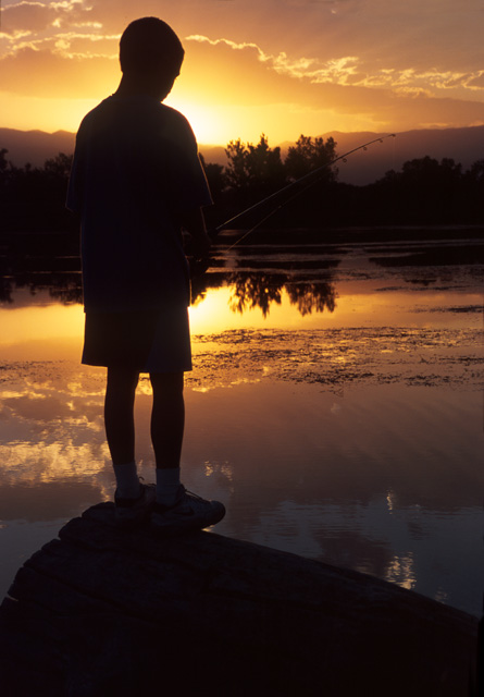 photo "Fisher Boy" tags: portrait, sport, children