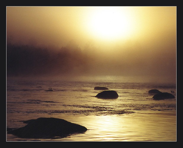 фото "Утренняя река" метки: пейзаж, вода, закат
