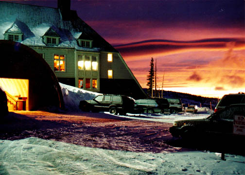 photo "Mt Hood Sunrise" tags: travel, landscape, North America, mountains