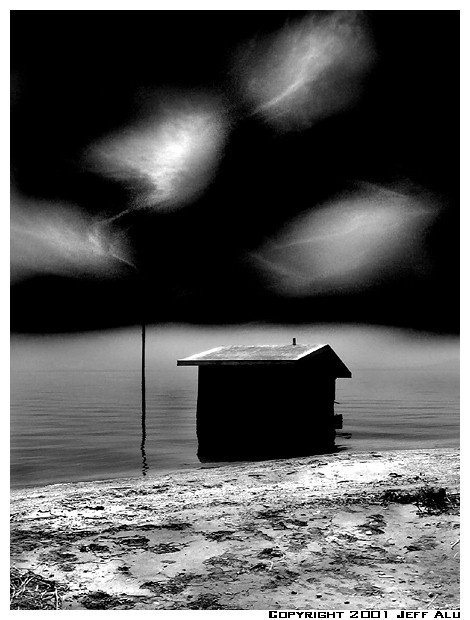 photo "Far and Away" tags: montage, black&white, 
