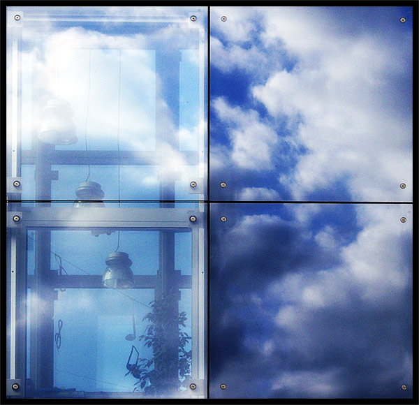 photo "A few pieces of Glass" tags: architecture, abstract, landscape, 