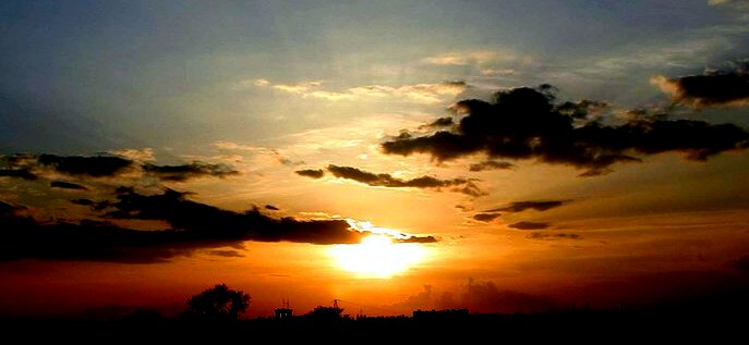 photo "Blood Sunset 2" tags: landscape, clouds, sunset