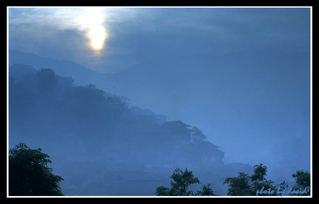 photo "The Village In Dream" tags: landscape, travel, Asia, sunset