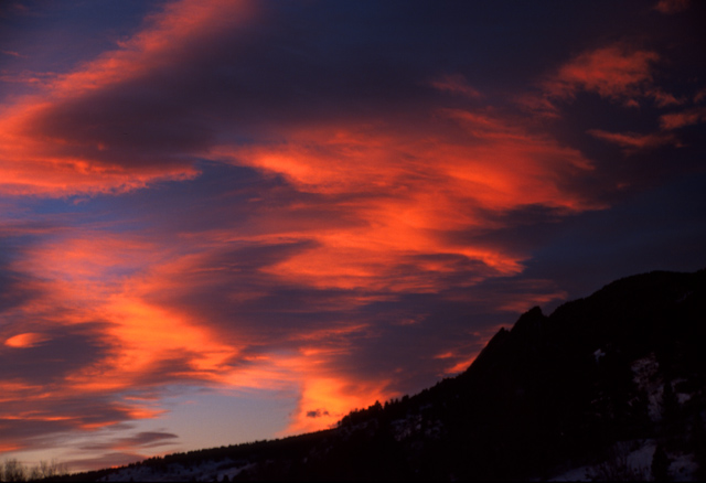 фото "Sanitas Valley Sunrise" метки: пейзаж, горы, закат