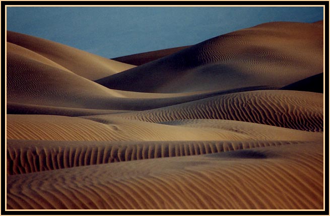 photo "Death Valley Dunes #1" tags: travel, landscape, North America