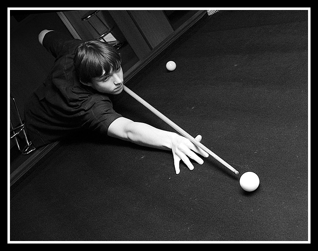 photo "Snooker" tags: portrait, genre, man