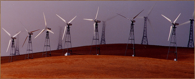 photo "Windmills `n morning fog" tags: landscape, 