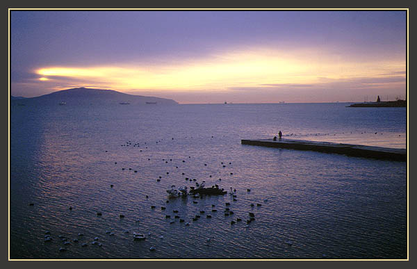 фото "Morning in a bay." метки: пейзаж, закат