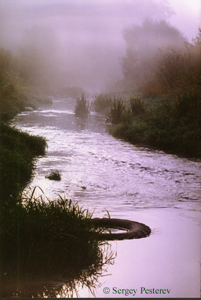 фото "Туманное утро" метки: пейзаж, вода, закат