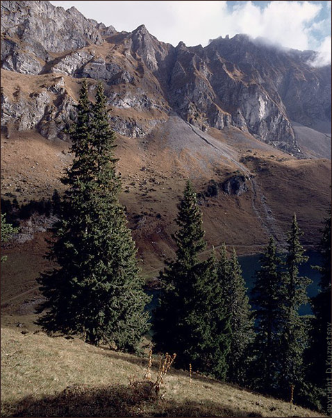 photo "October in mountains. Lac Liason." tags: landscape, autumn, mountains