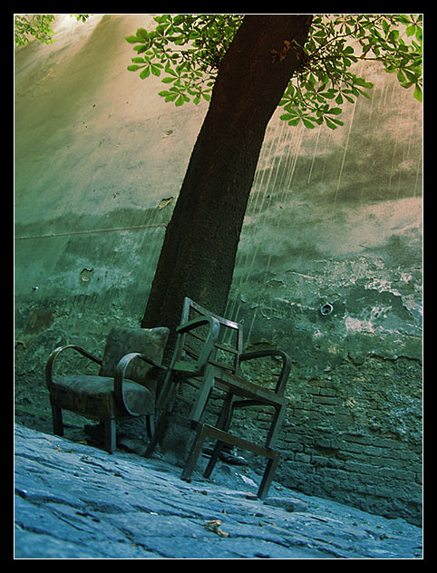 фото "Still life with a chestnut tree." метки: натюрморт, архитектура, пейзаж, 