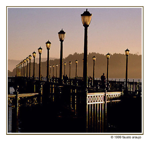 photo "Dawn at the fishing pier" tags: landscape, sunset, water