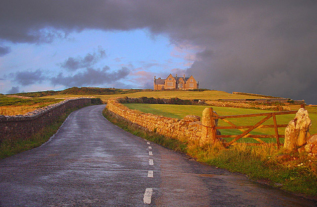 фото "Storm Light at Dusk, Cape Cornwall" метки: пейзаж, путешествия, Европа, закат