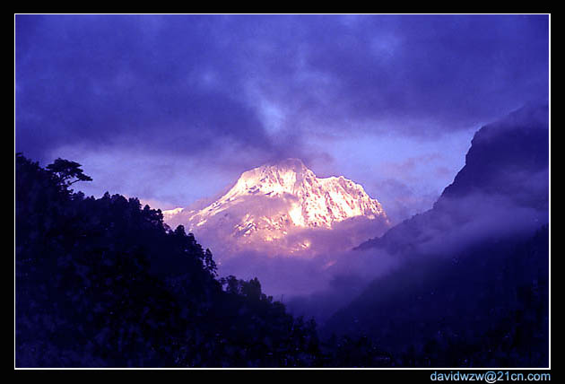 фото "Golden Mountain" метки: пейзаж, горы, закат
