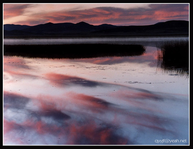 photo "rays of morning or evening sunshine" tags: landscape, clouds, water