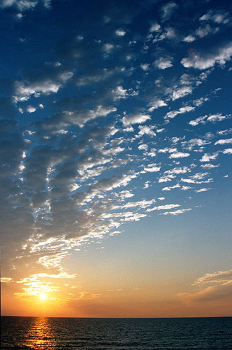 фото "Sunrise at Nags Head #1" метки: пейзаж, путешествия, Северная Америка, закат