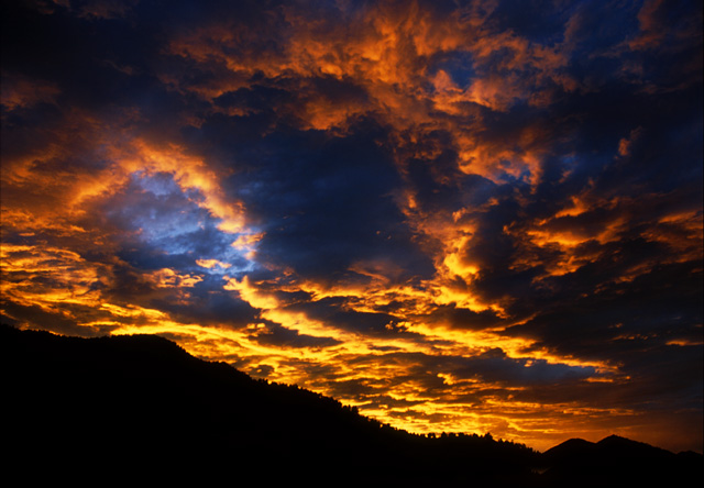 photo "Sunset On Chatauqua" tags: landscape, clouds, sunset