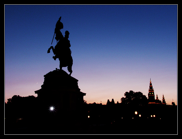 фото "Vienna is Ours !" метки: пейзаж, архитектура, ночь