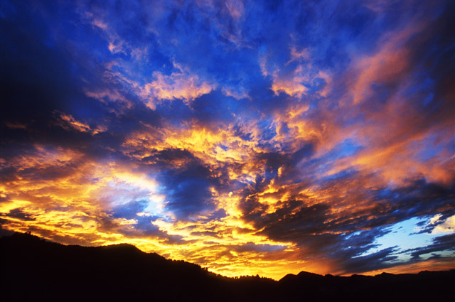 photo "Sunset Over Boulder" tags: landscape, clouds, sunset