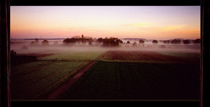 photo "The day begins peacefully" tags: landscape, sunset