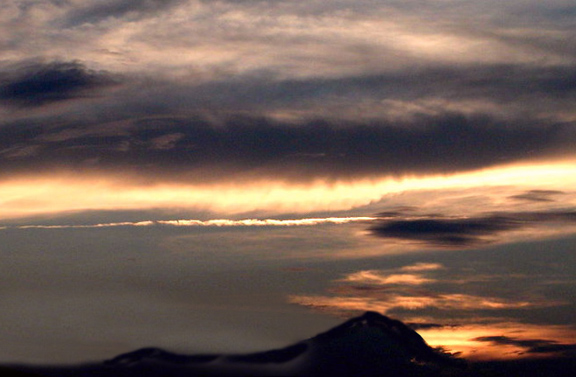 photo "Heaven`s Waves and White-Caps" tags: landscape, sunset