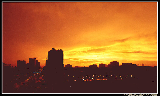 фото "City`s Sunset" метки: разное, пейзаж, закат