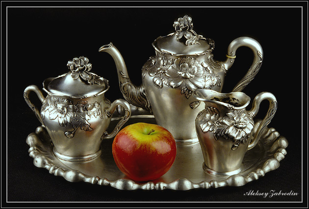 photo "Still-life with tea service" tags: still life, 