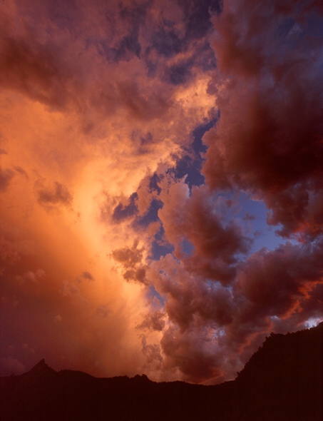 photo "Rising To Heaven" tags: landscape, clouds, sunset