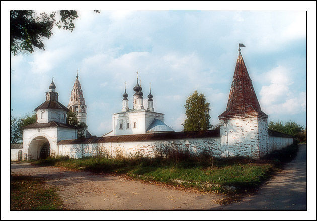 фото "Суздаль. Александровский монастырь." метки: архитектура, пейзаж, осень