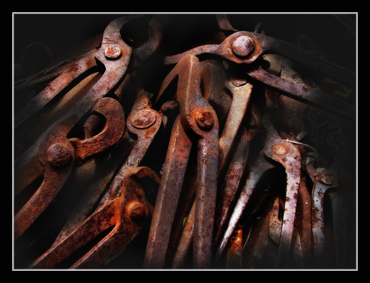 photo "Very Old Tools" tags: still life, abstract, 