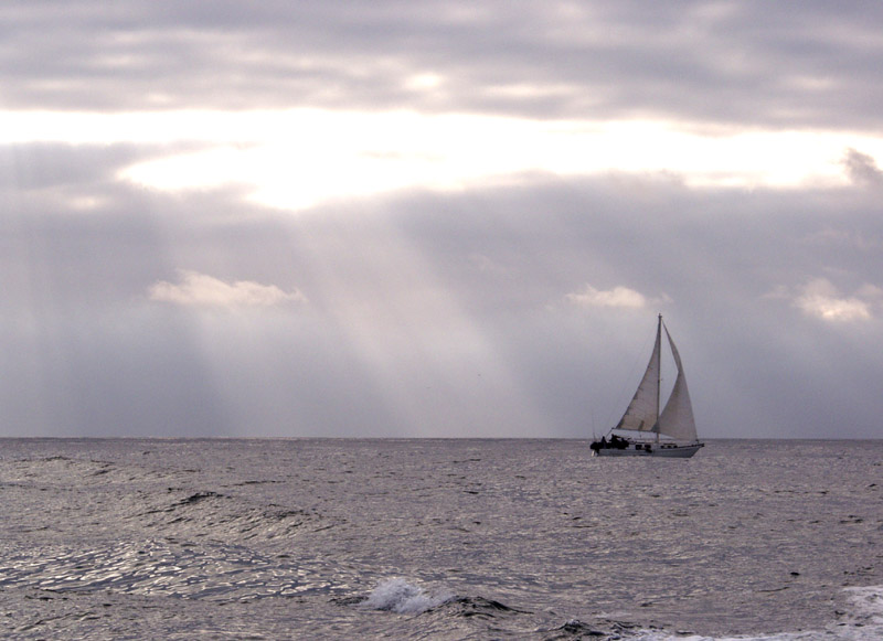 photo "The Solar Wind" tags: landscape, clouds, water