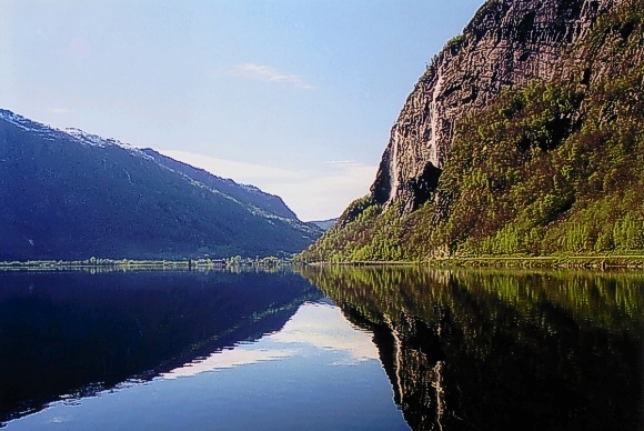 фото "Норвежские отражения" метки: пейзаж, путешествия, Европа, горы