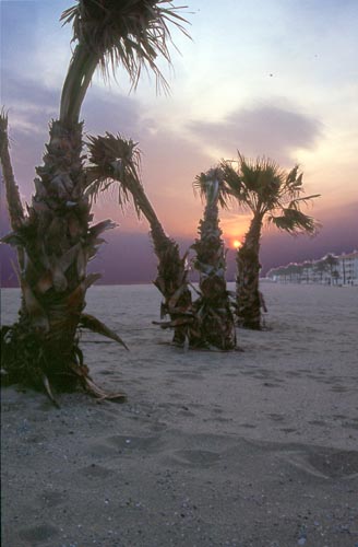 фото "Calafell beach" метки: пейзаж, закат