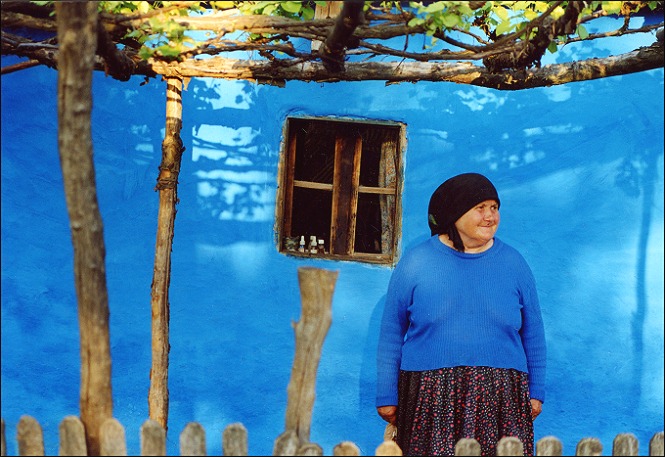 фото "Afternoon in blue" метки: натюрморт, портрет, женщина