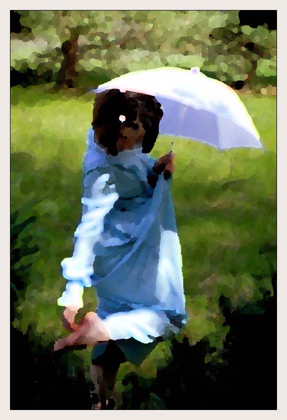 photo "Umbrella" tags: montage, portrait, children