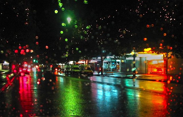 photo "Rain Night" tags: landscape, architecture, night
