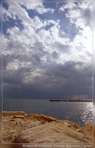 photo "Stormy clouds over Cyprus skyes" tags: travel, landscape, Europe, water